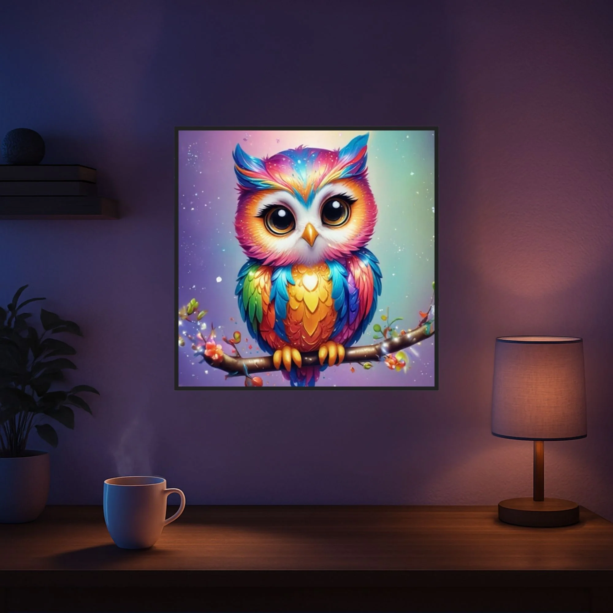 Diamond Painting Fairydust Special - Eule Fridolin - Image 4