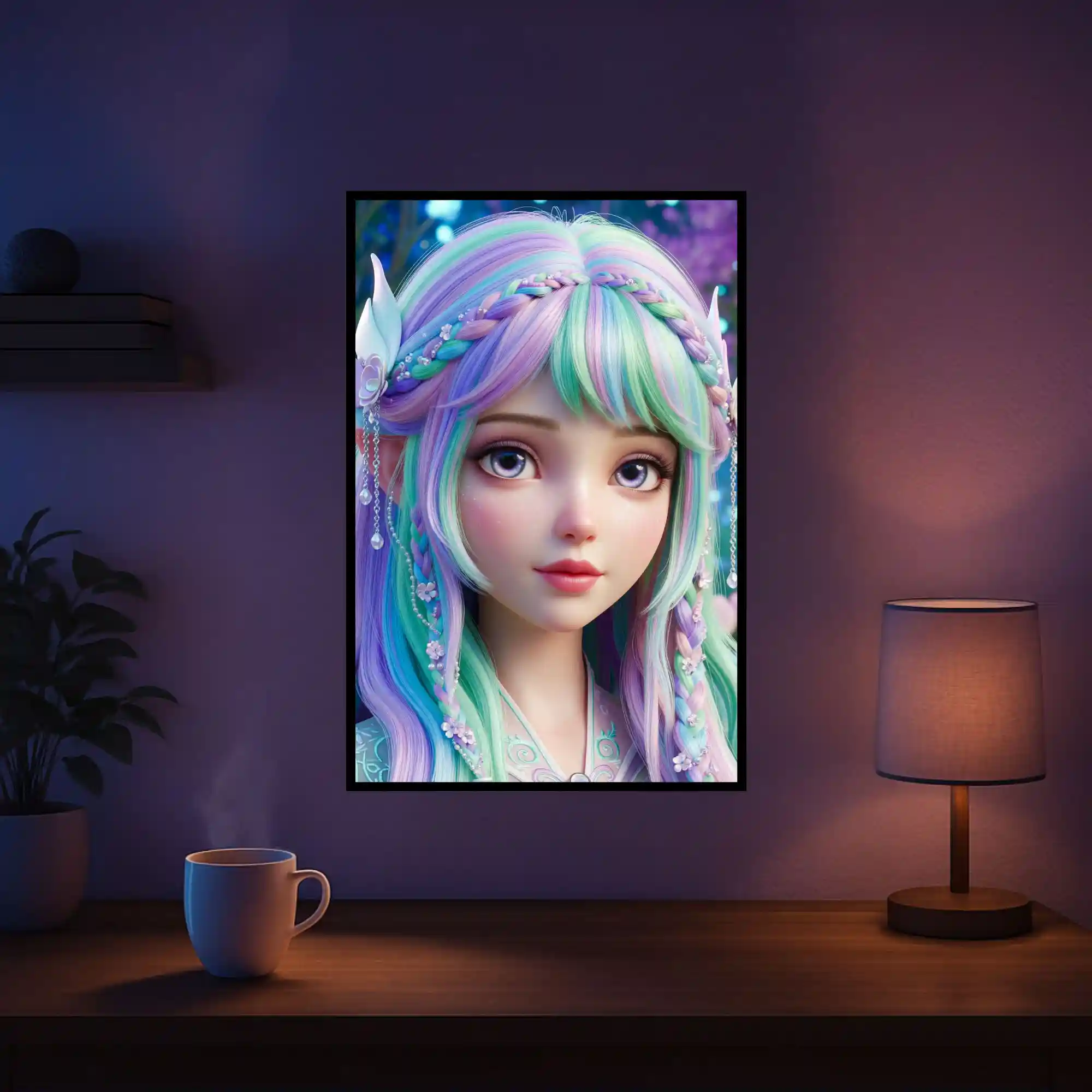 Diamond Painting - Feenprinzessin Elara - Image 5