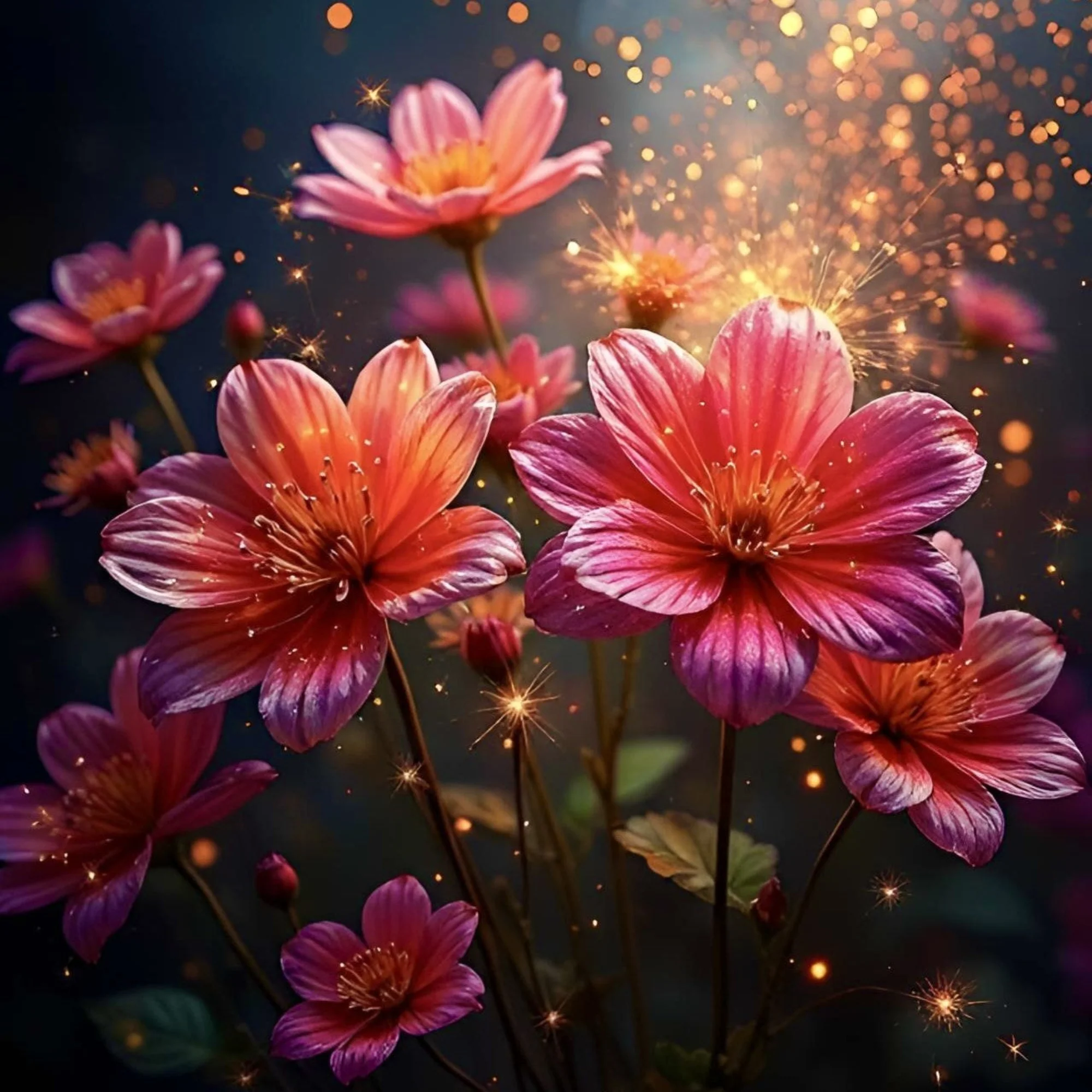 Diamond Painting - Flower Sparkle