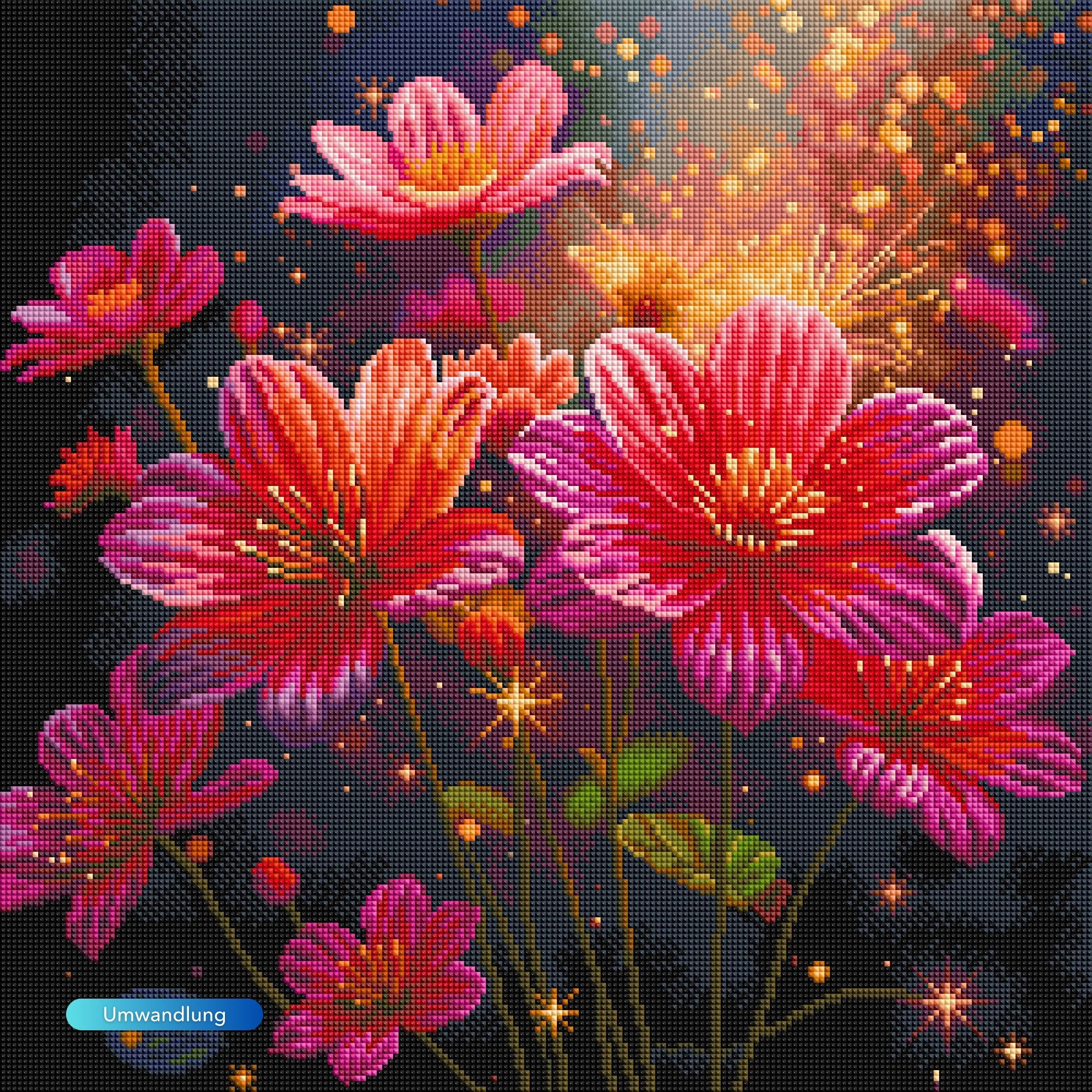Diamond Painting - Flower Sparkle - Image 2