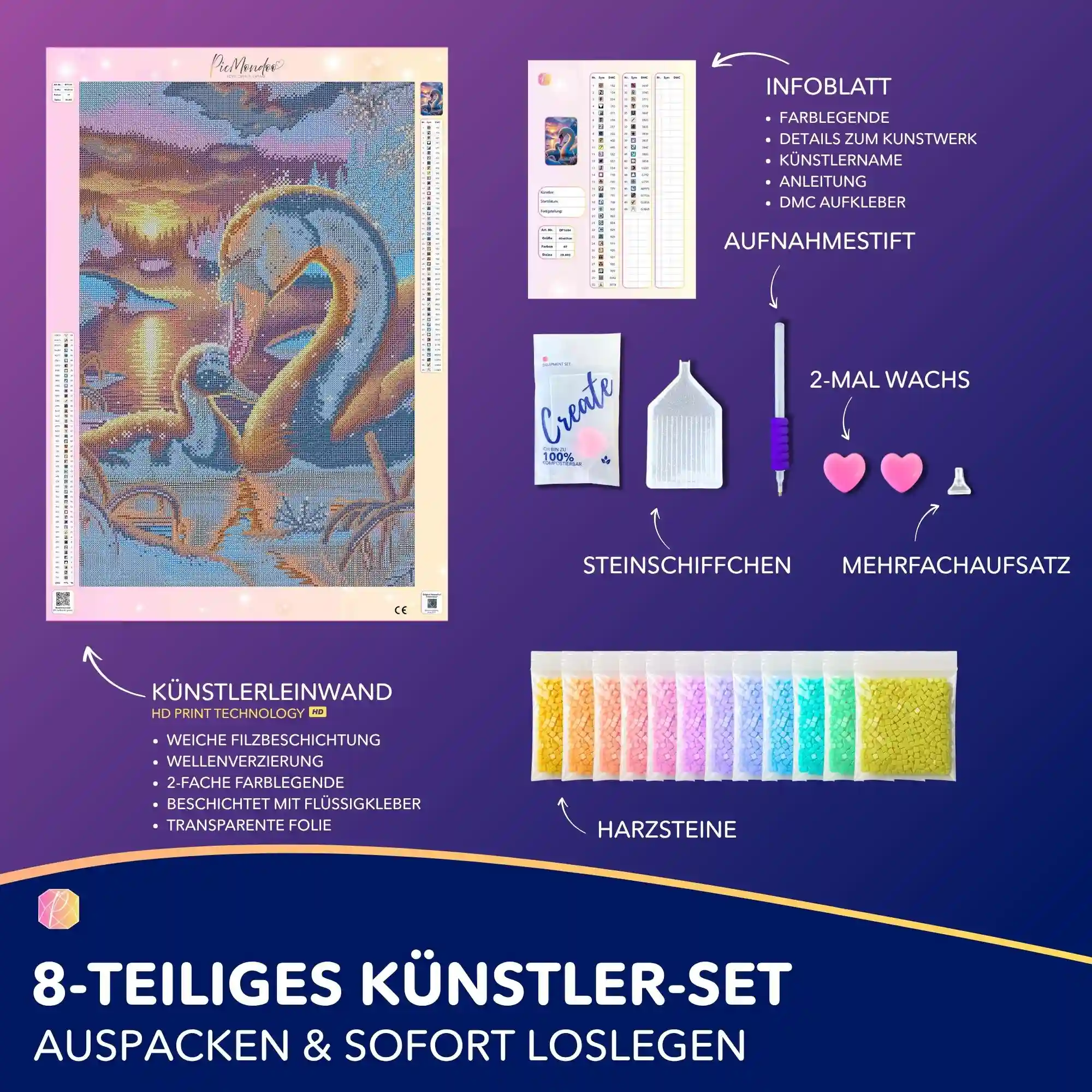 Diamond Painting - Geborgenheit - Image 3