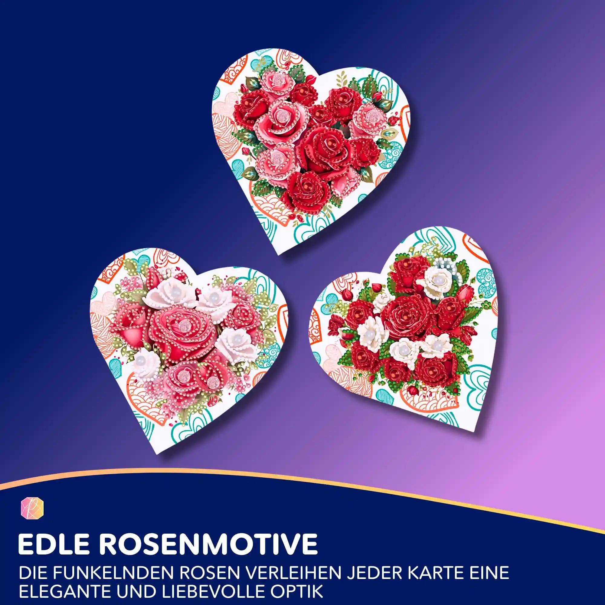 Diamond Painting Geschenkkarten Liebe - Image 2