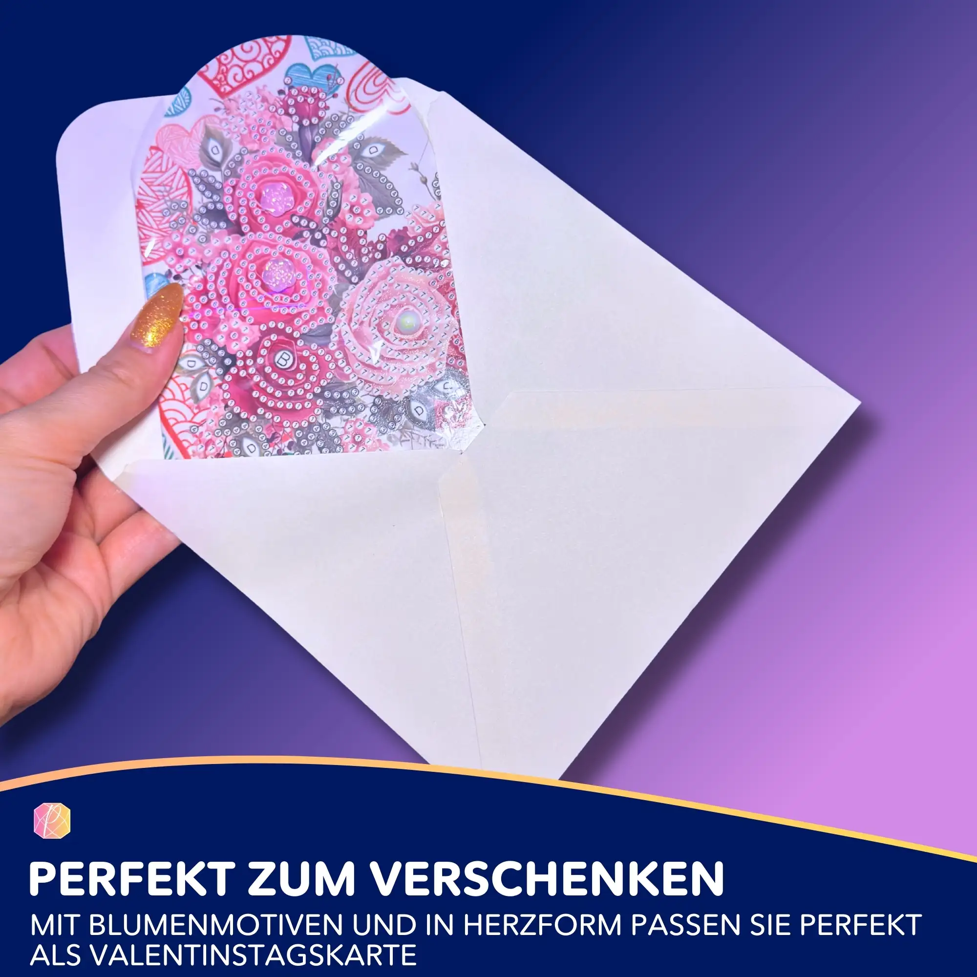 Diamond Painting Geschenkkarten Liebe - Image 6