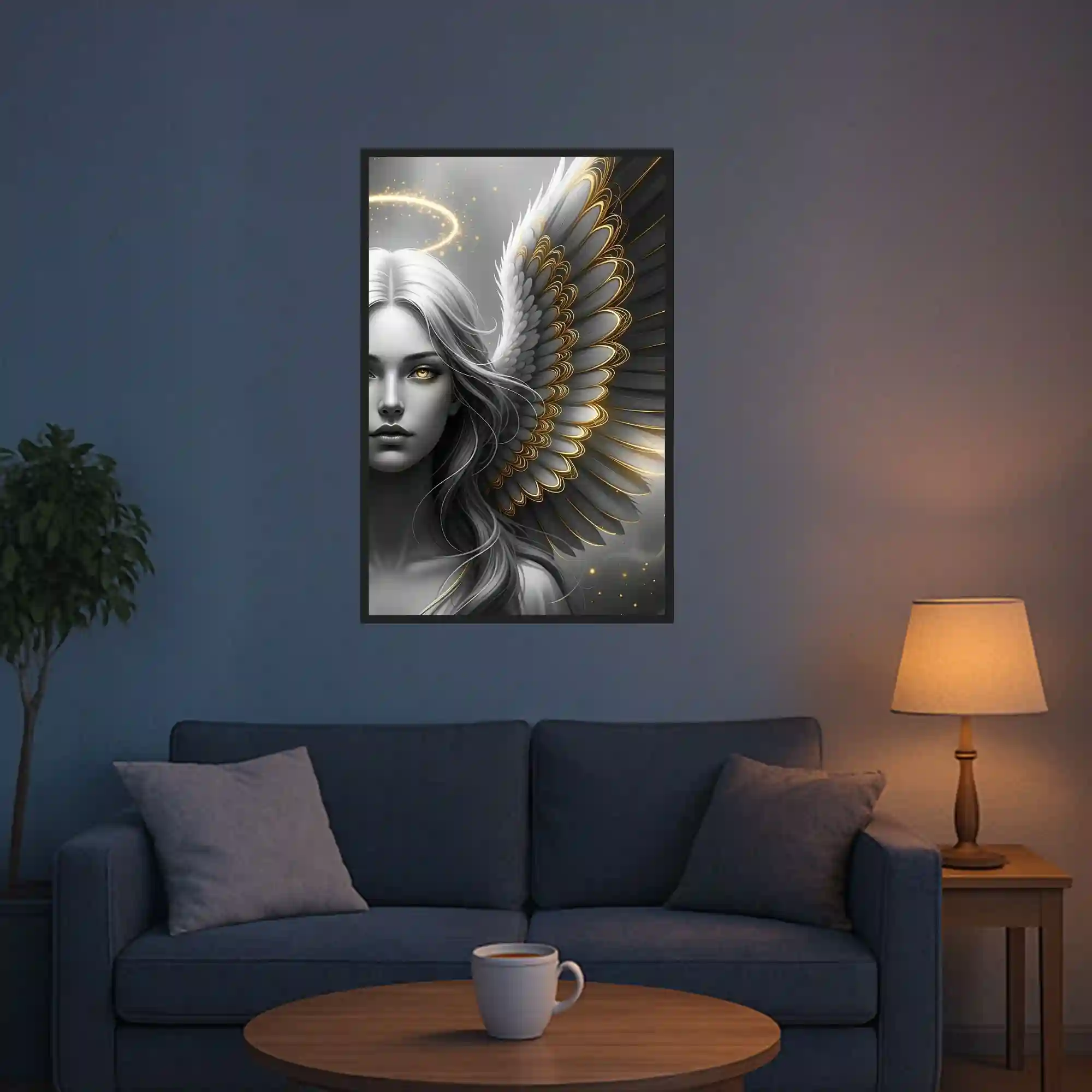 Diamond Painting - Golden Angel - Image 5