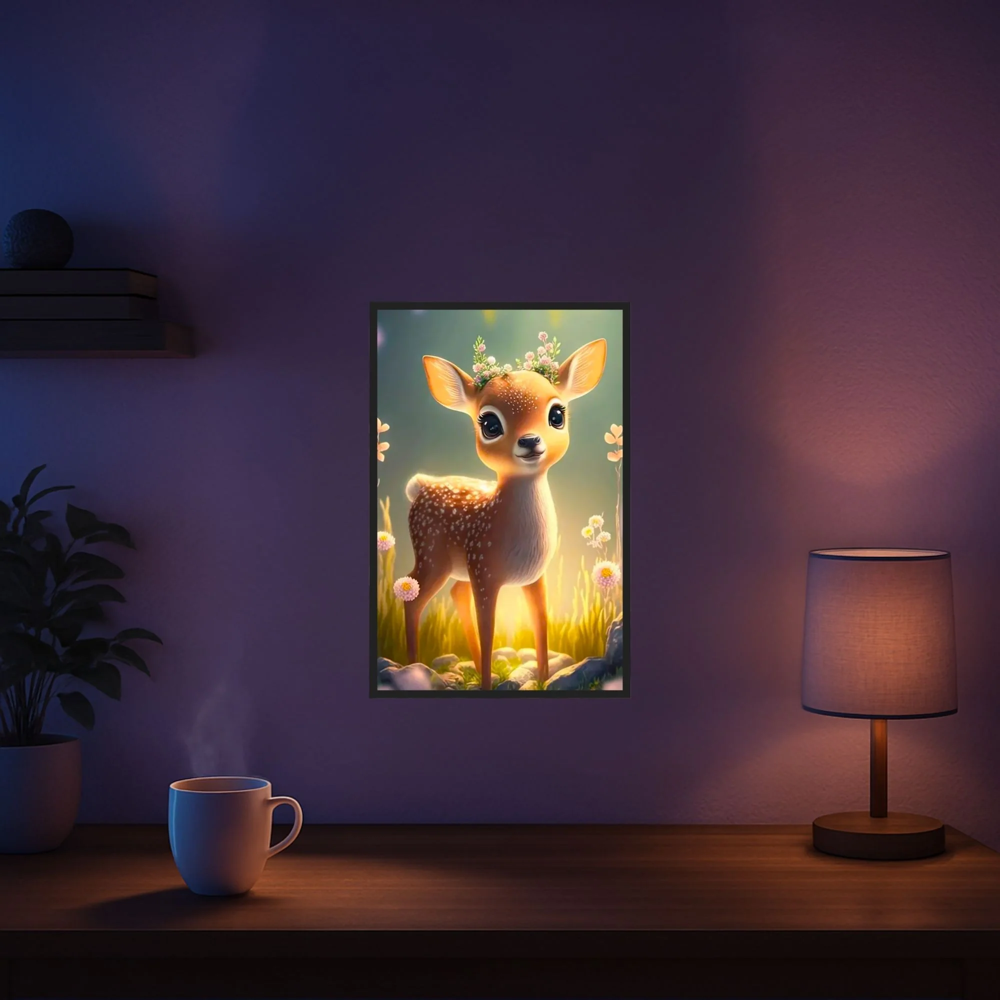 Diamond Painting - Kleines Rehkitz Anabell "Limited Edition" - Image 5