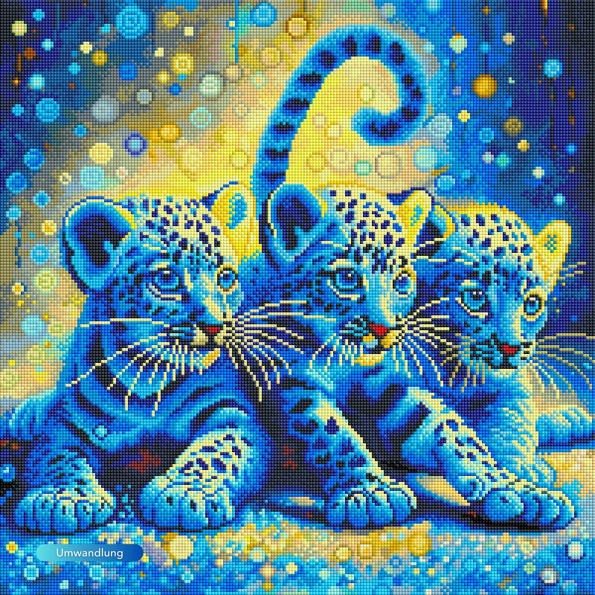 Diamond Painting - Leopardenbabys - Image 2