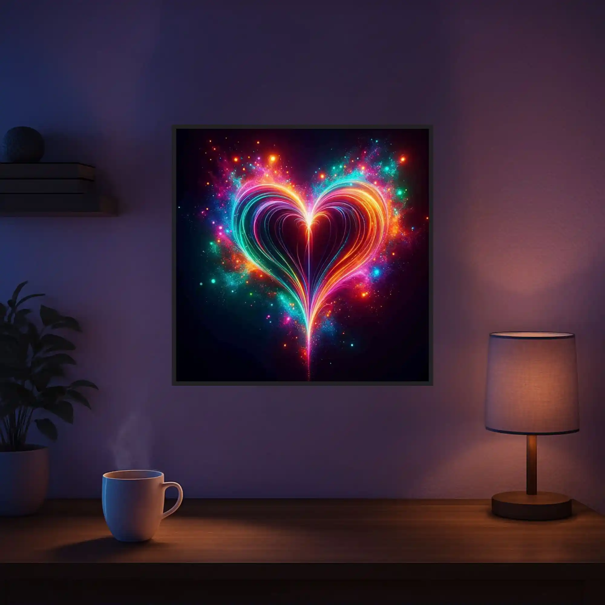 Diamond Painting Leuchtbild Special - Herzflimmern - Image 5