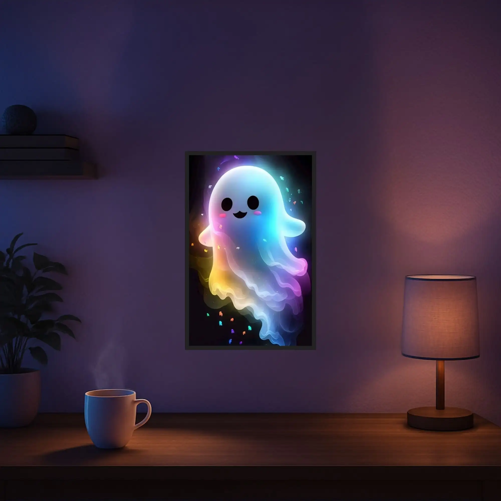 Diamond Painting Leuchtbild Special - Kleines Gespenst - Image 5