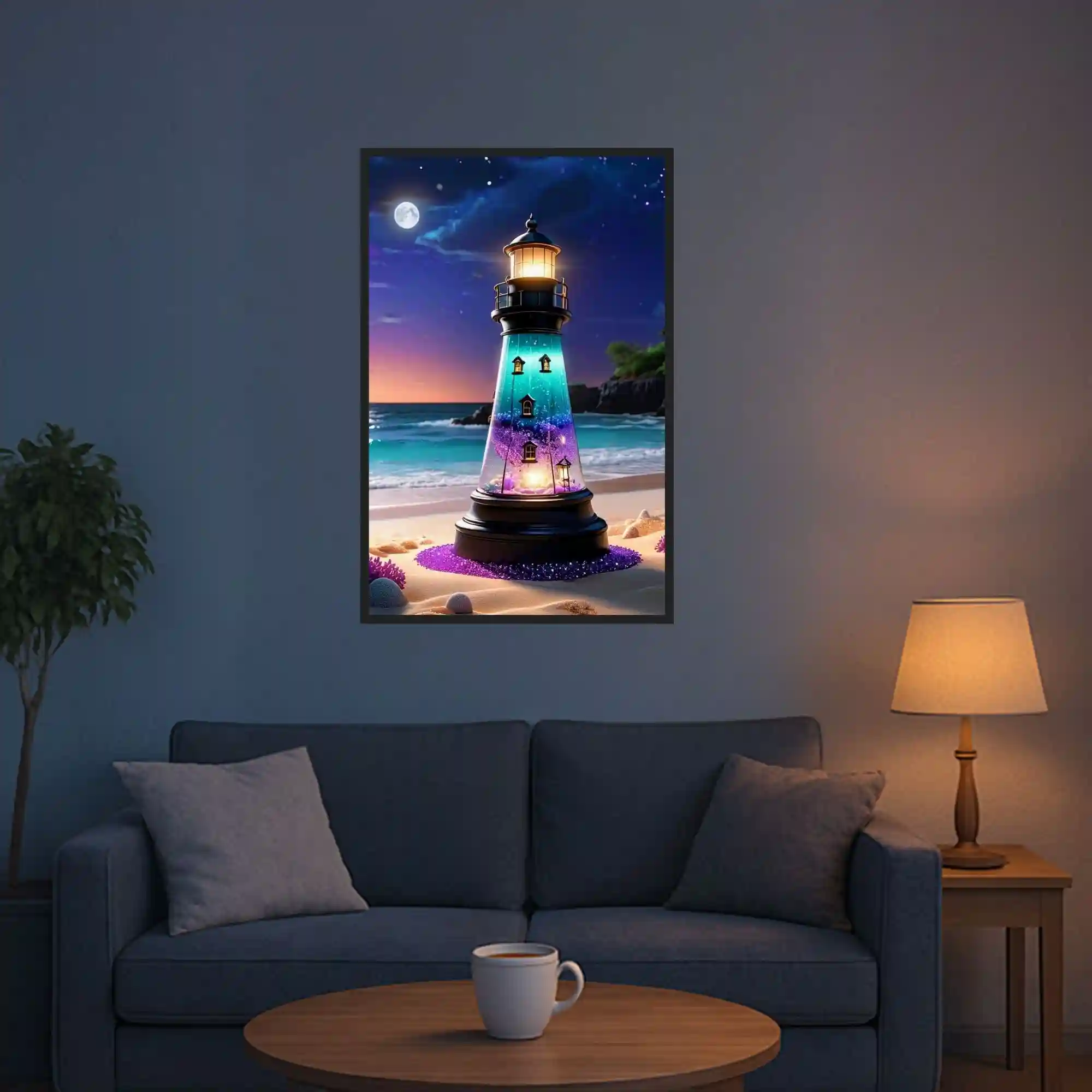 Diamond Painting - Leuchtturm der Träume - Image 5