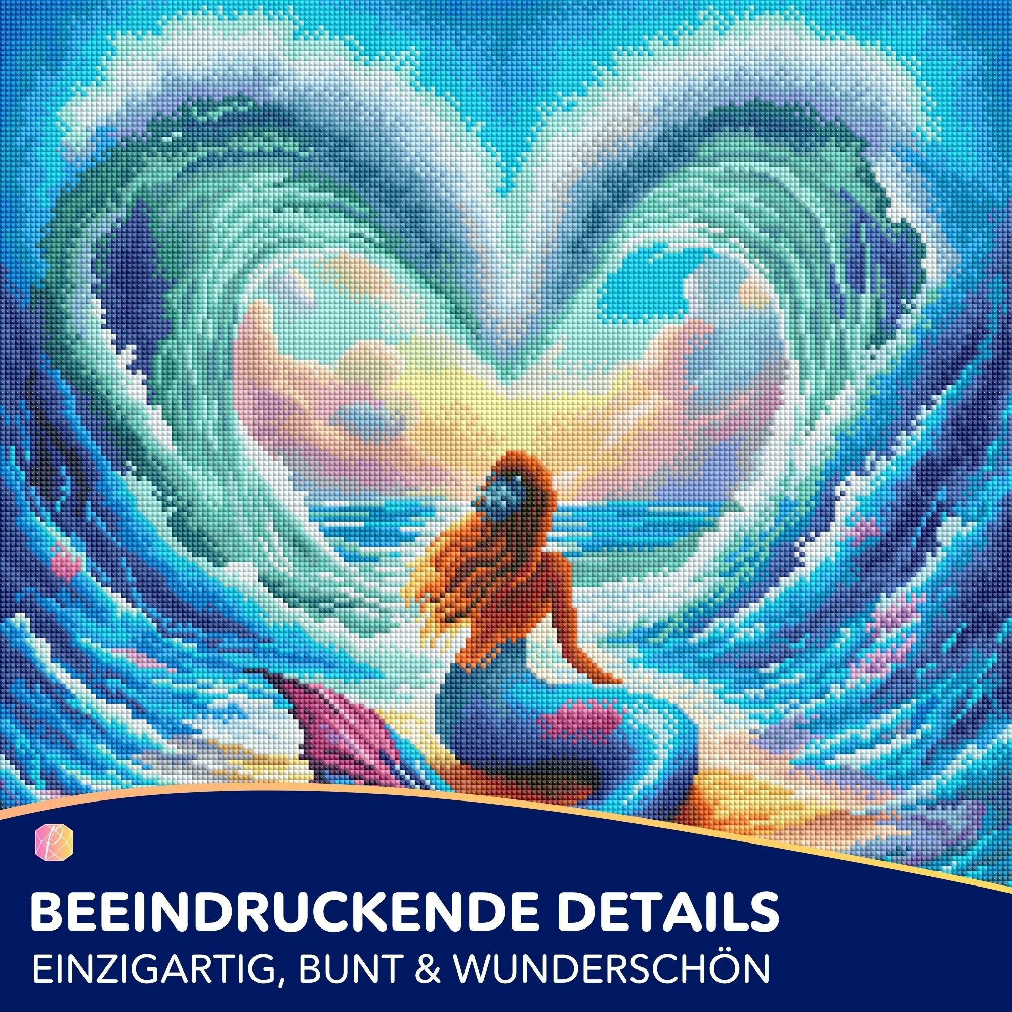 Diamond Painting - Liebe der Meerjungfrau - Image 2