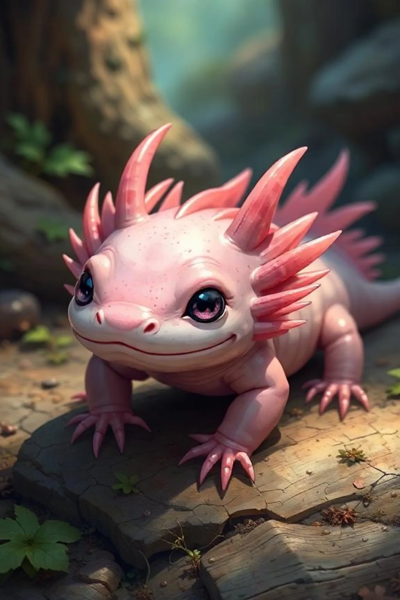 Diamond Painting Mini - Axoloti