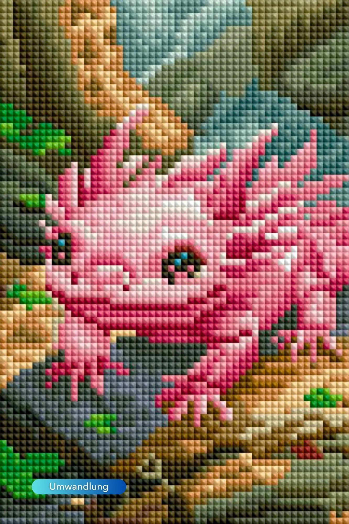 Diamond Painting Mini - Axoloti - Image 2