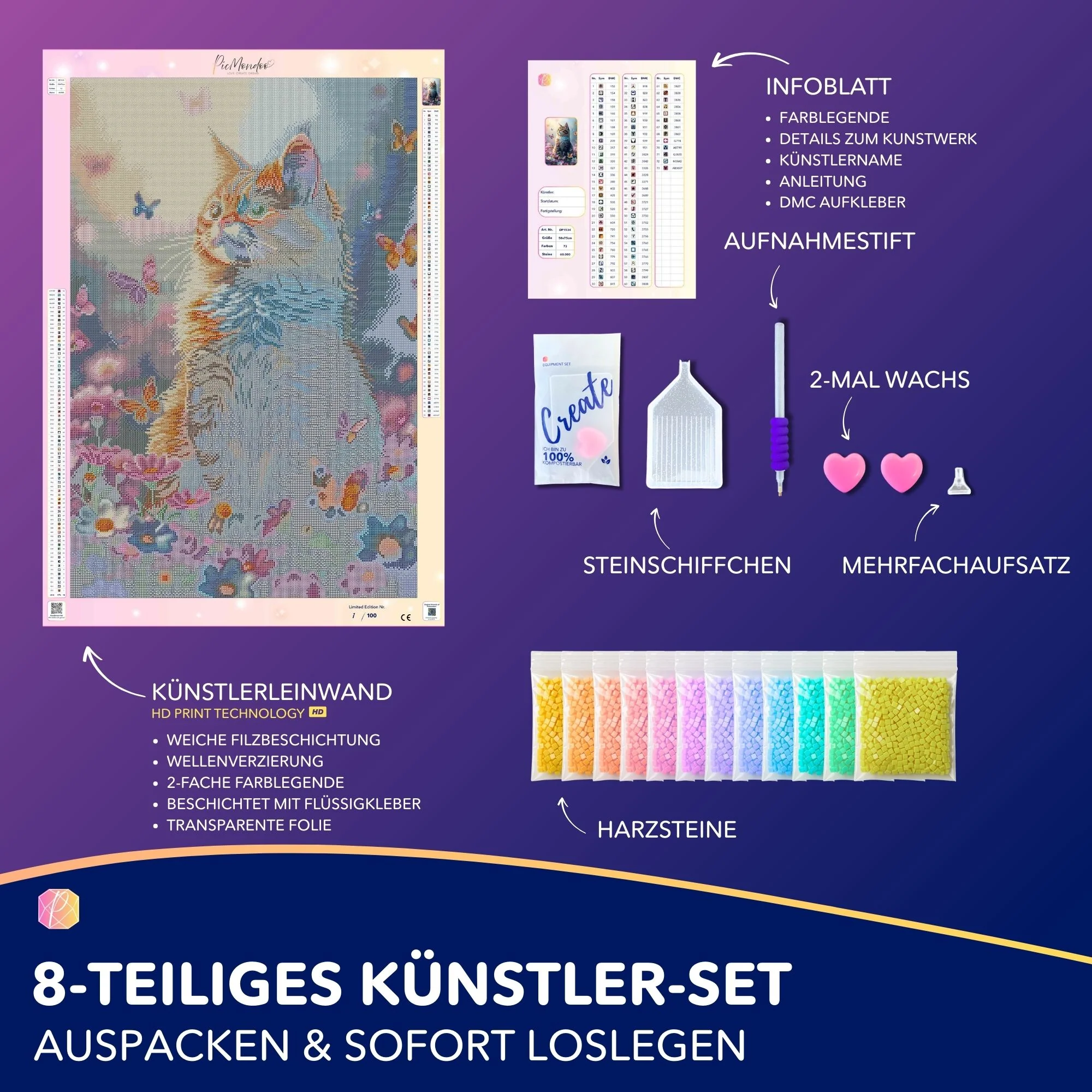 Diamond Painting - Minke "Limited Edition" - Image 3