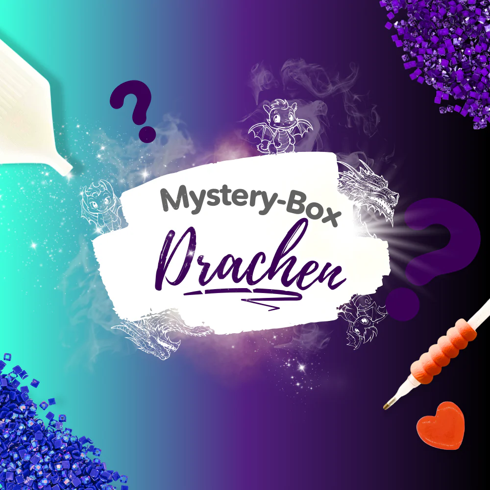 Diamond Painting Mystery-Box "Drachen" (#1) - Image 4
