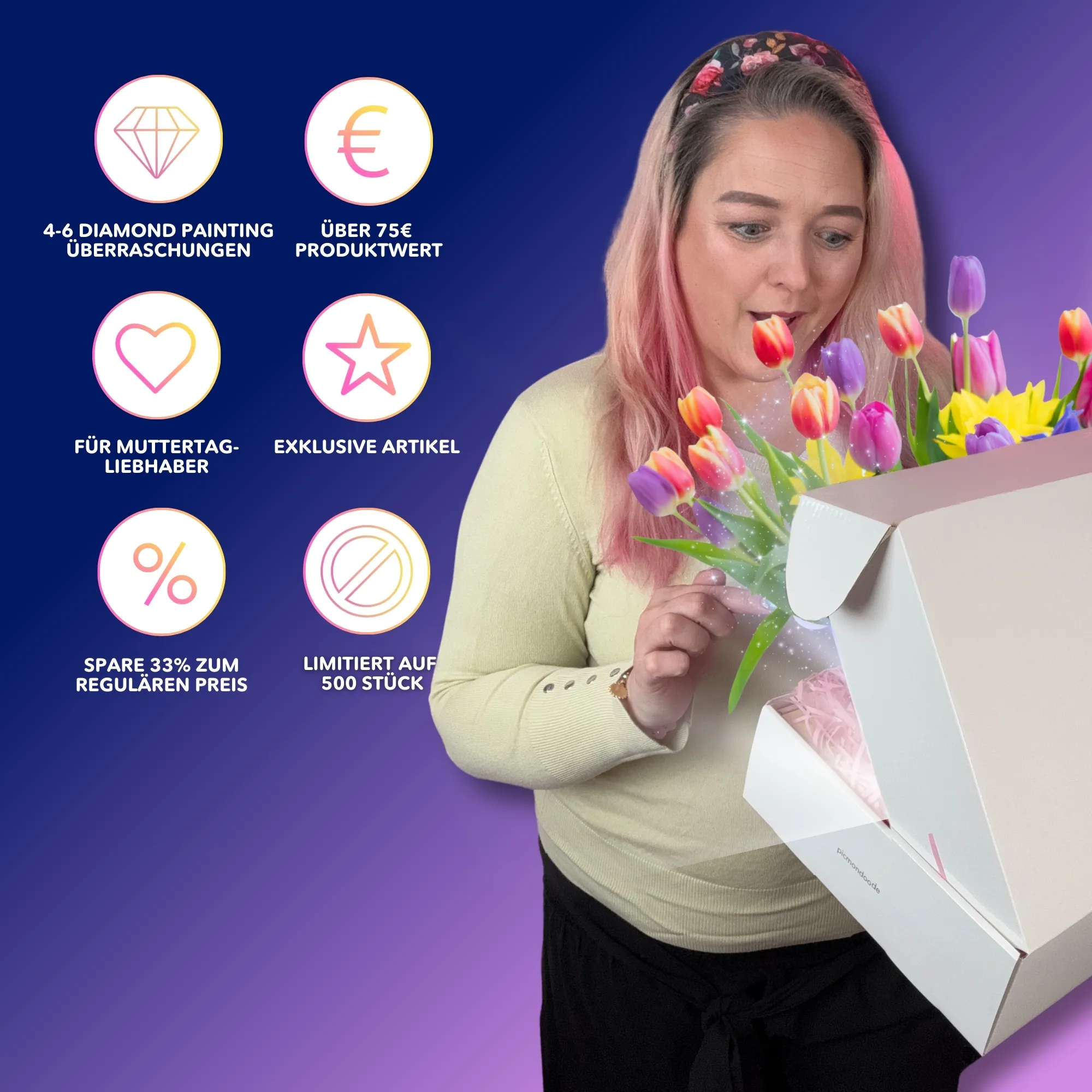 Diamond Painting Mystery-Box "Mother´s Day Edition" (#2) - Image 5