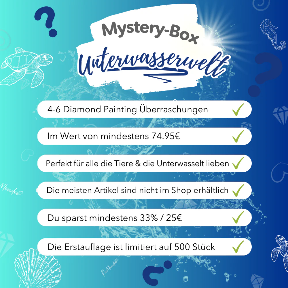 Diamond Painting Mystery-Box "Unterwasserwelt" (#1) - Image 2