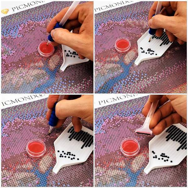 Diamond Painting Notizbuch - "Happy Birthday" - Image 6