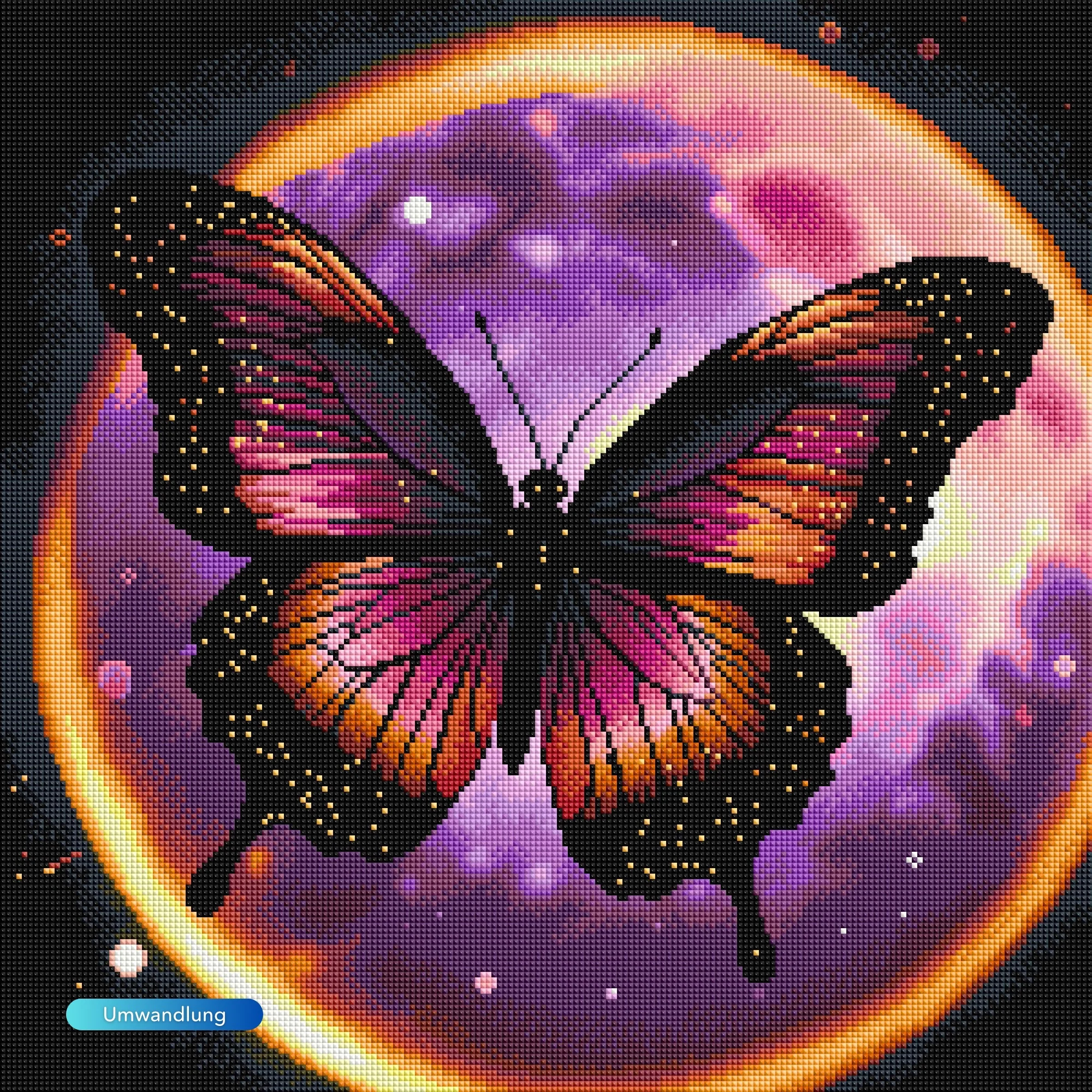 Diamond Painting - Purple Moon - Image 2