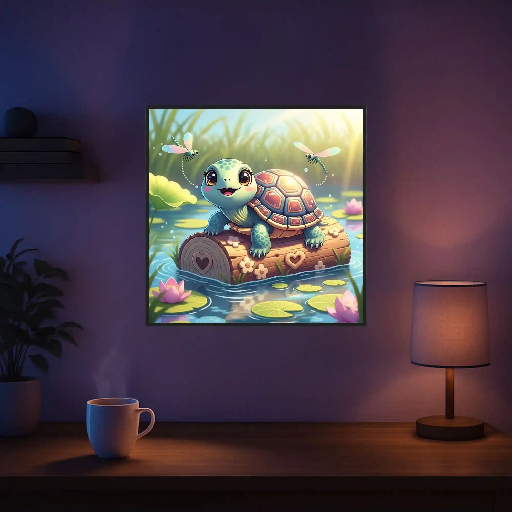 Diamond Painting - Schildkrötenmädchen Karla - Image 5