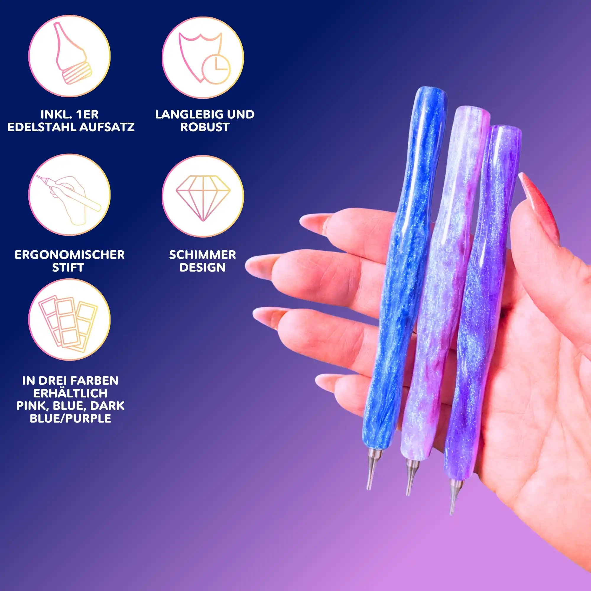 Diamond Painting Schimmer Stift - Image 7