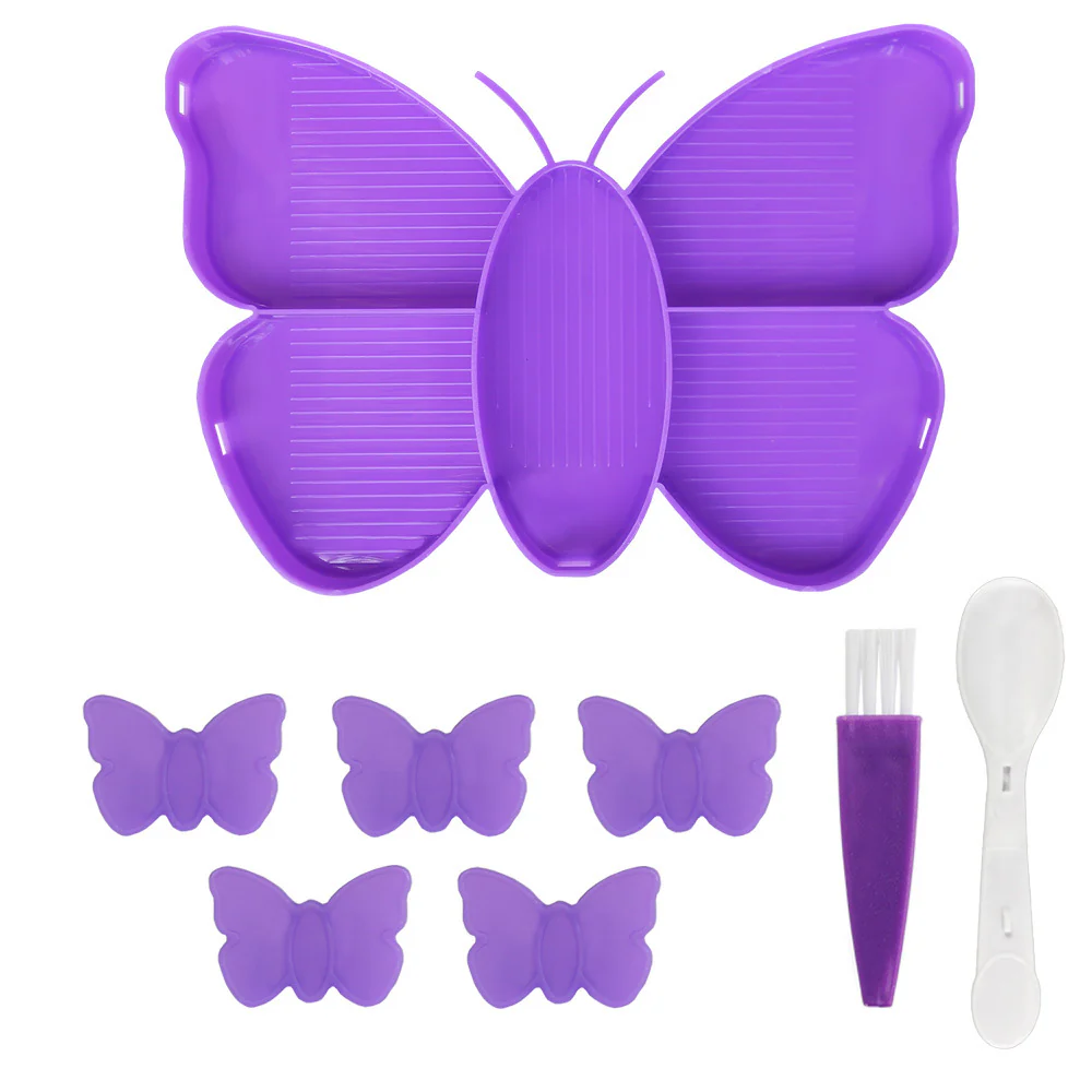 Diamond Painting Schmetterling Schiffchen Set - Image 12