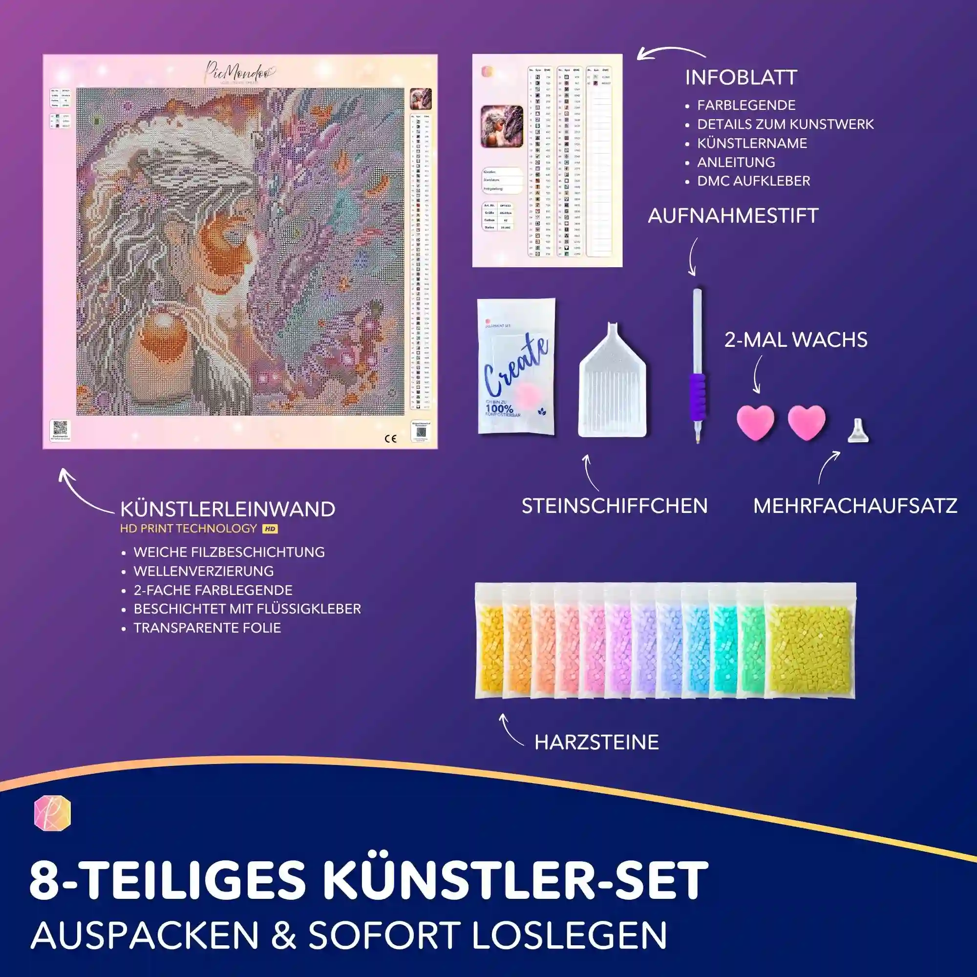 Diamond Painting - Seelenbund - Image 4