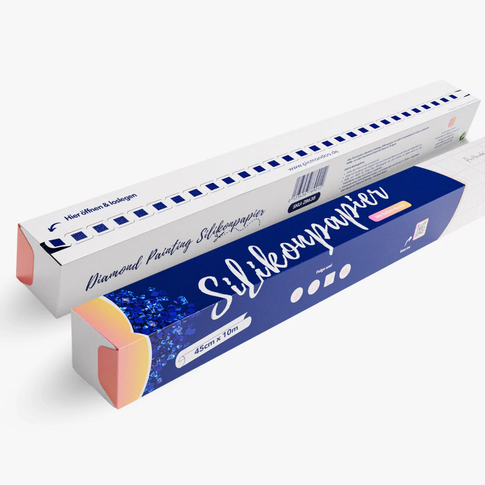 Diamond Painting Silikonpapierrolle mit 5x5cm Raster - Image 8