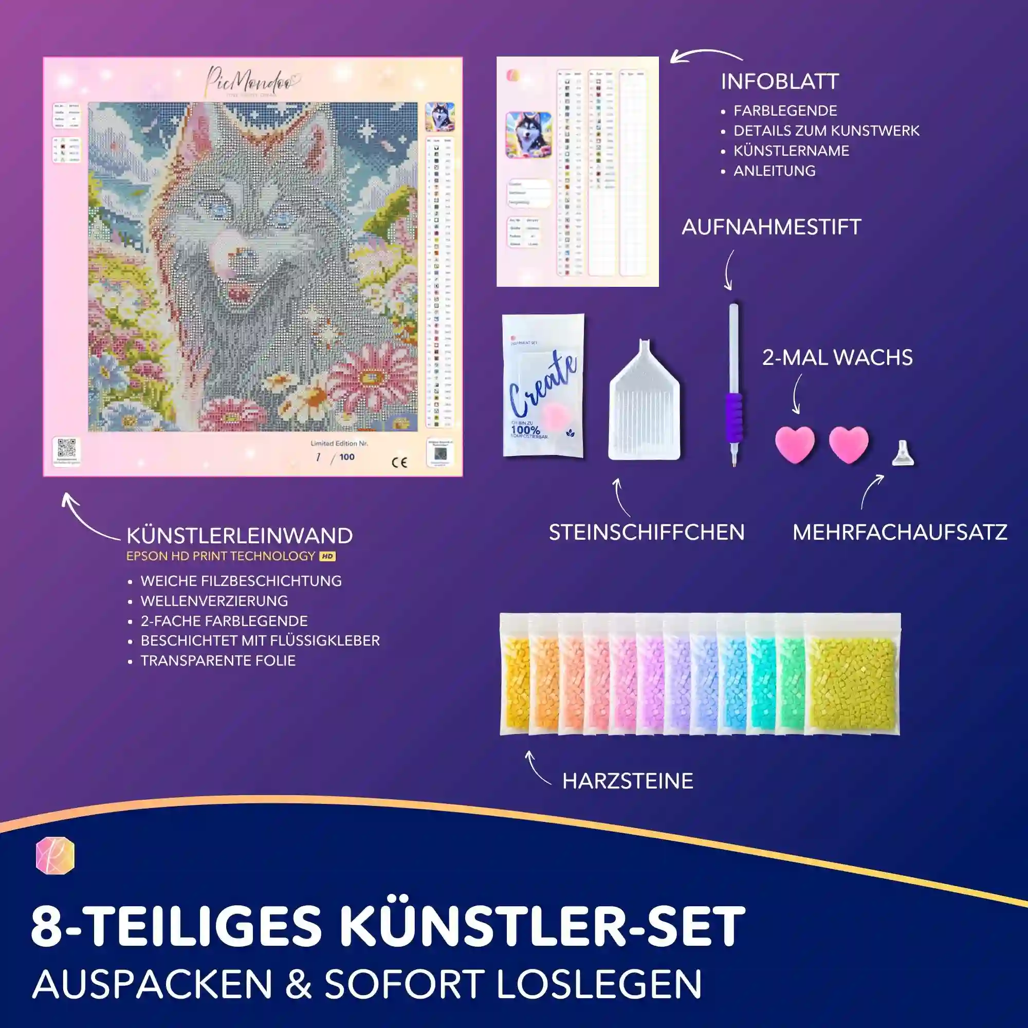 Diamond Painting - Sommerblick "Limited Edition" - Image 3