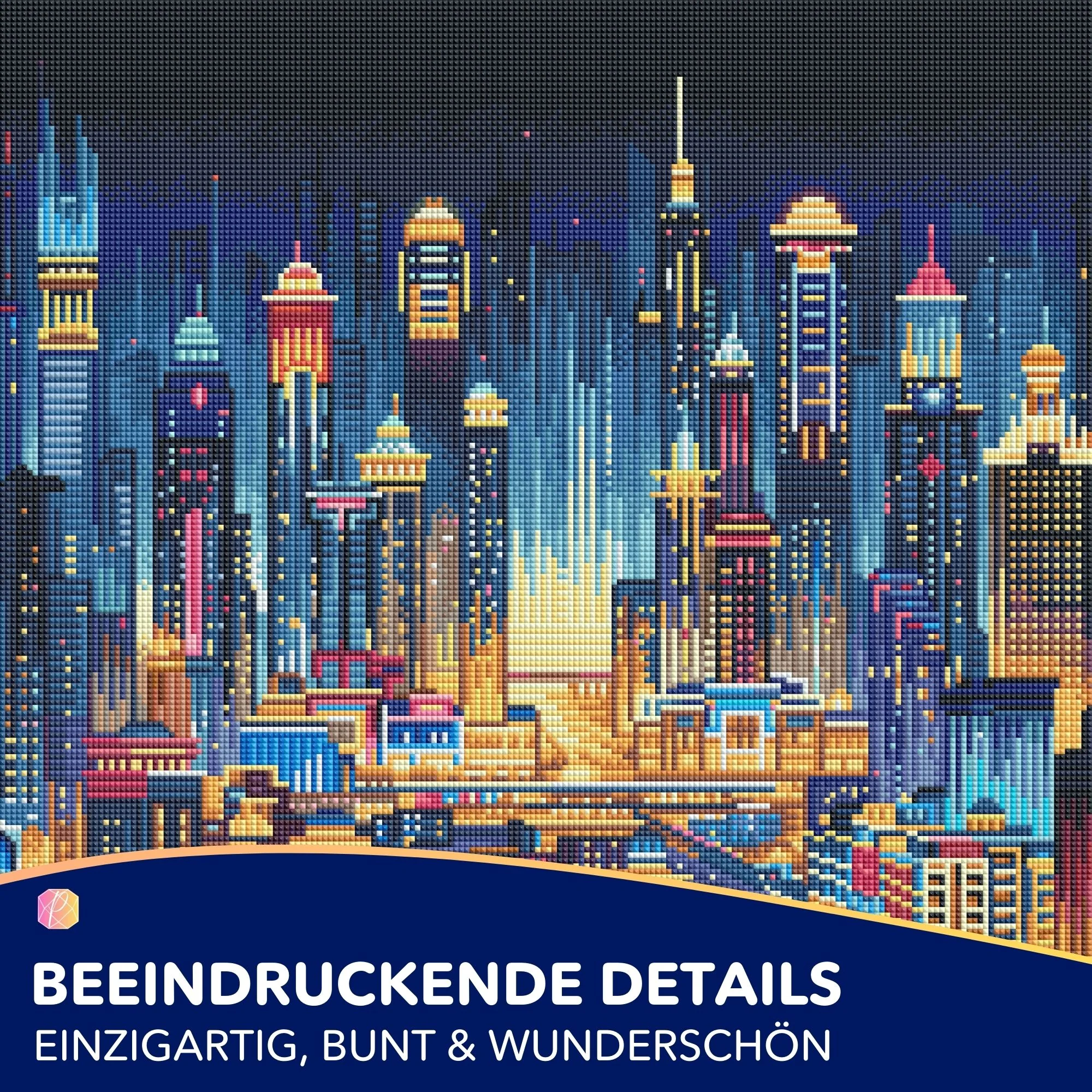 Diamond Painting - Stadt der Lichter "Limited Edition" - Image 2