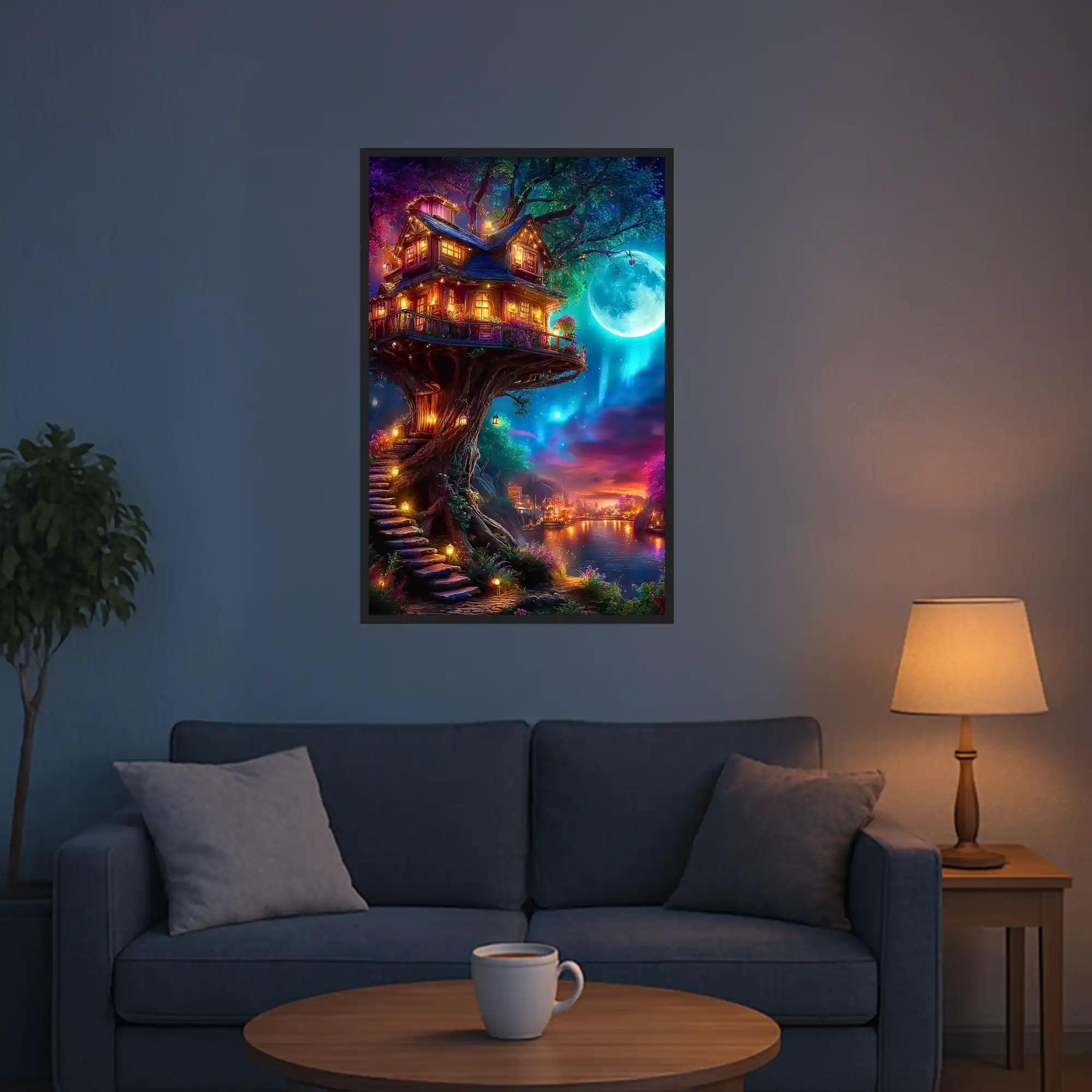 Diamond Painting - Sternhafen der Wanderer - Image 5