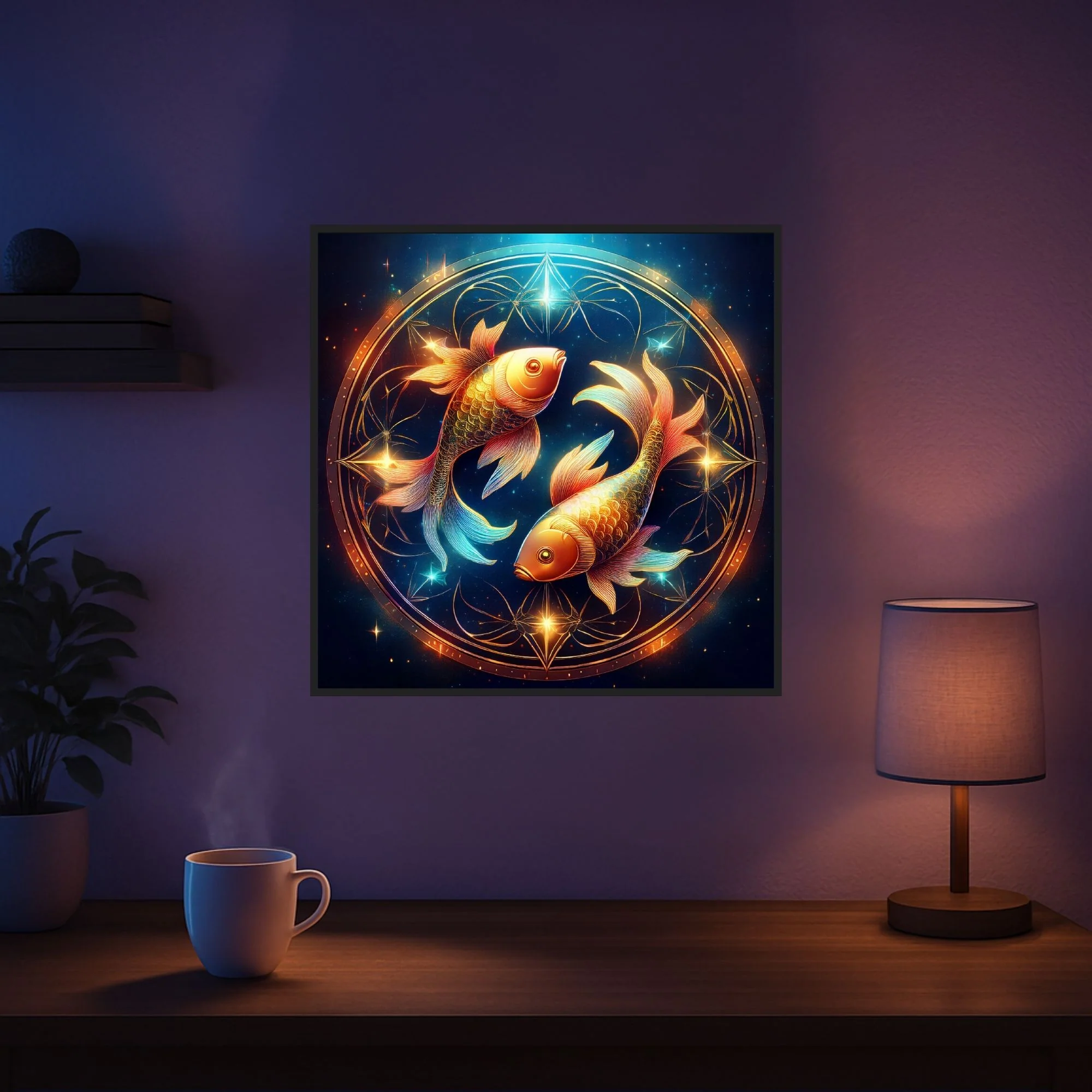 Diamond Painting - Sternzeichen Fisch "Limited Edition" - Image 5