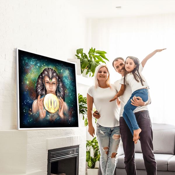 Diamond Painting - Sternzeichen "Jungfrau" - Image 4