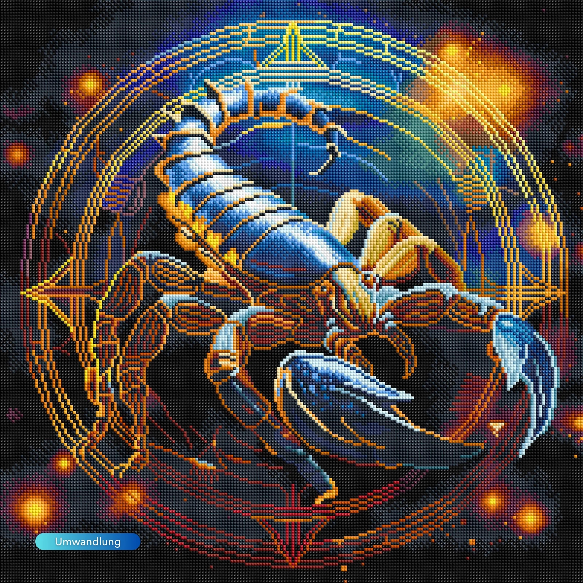 Diamond Painting - Sternzeichen Skorpion "Limited Edition" - Image 2