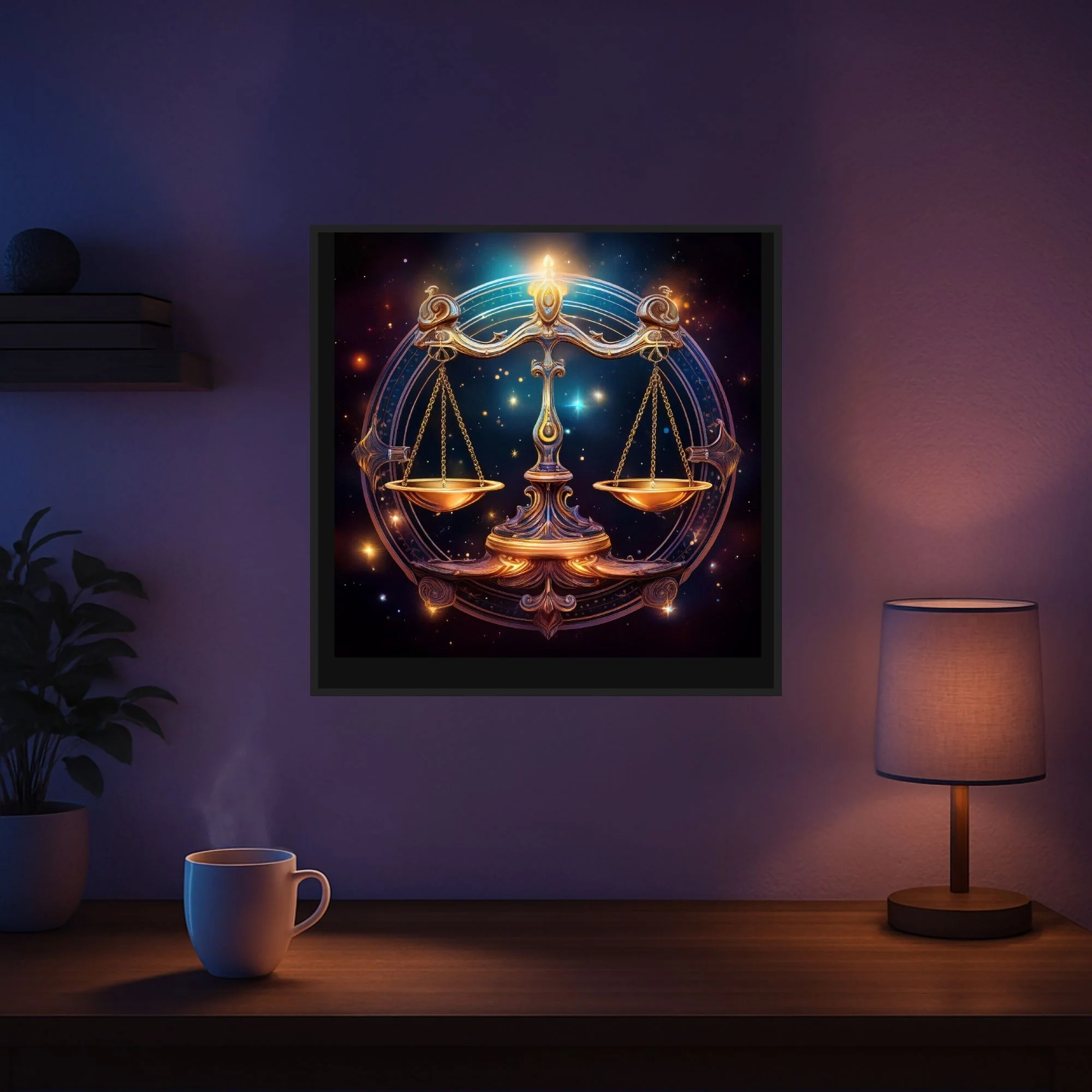 Diamond Painting - Sternzeichen Waage "Limited Edition" - Image 5