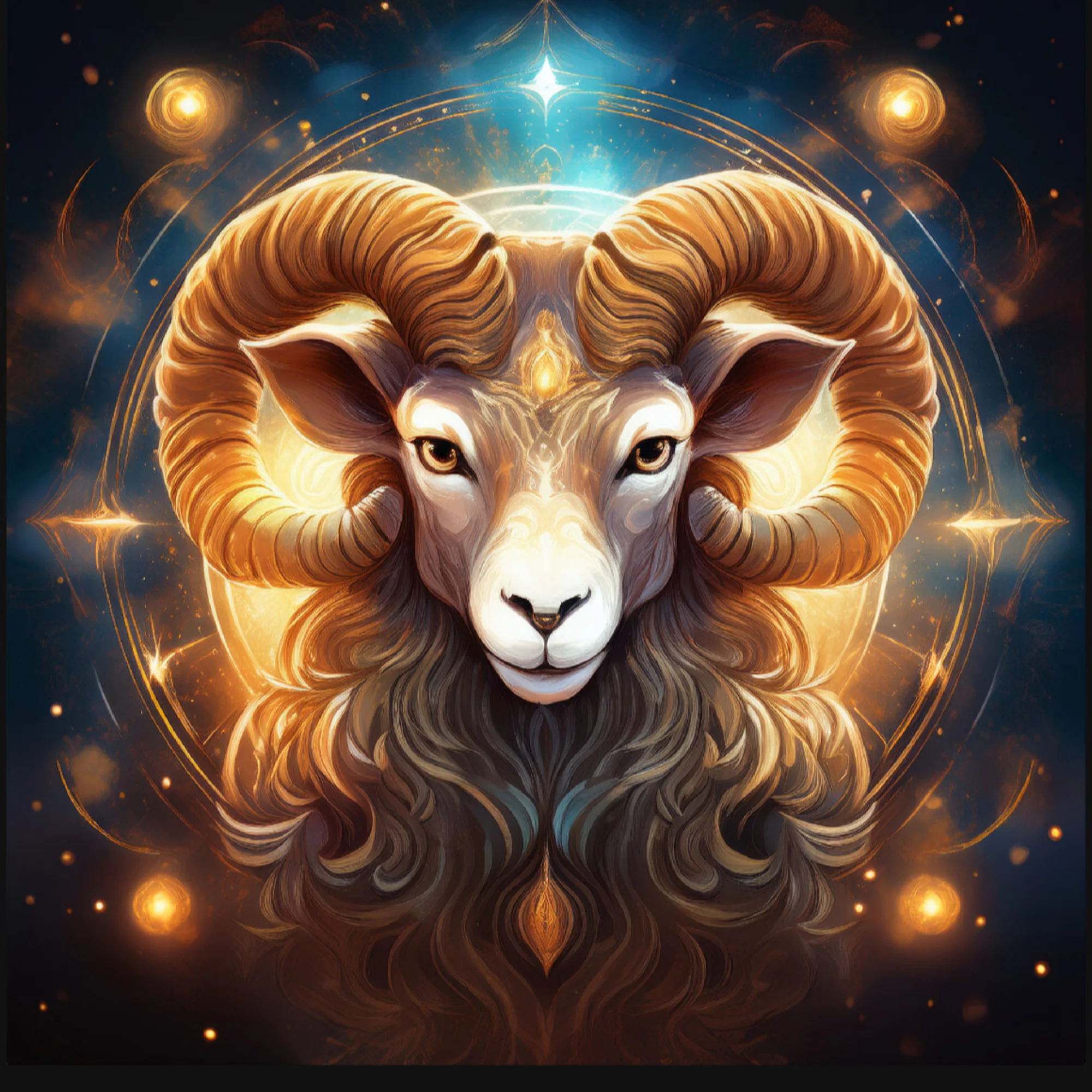Diamond Painting - Sternzeichen Widder "Limited Edition"