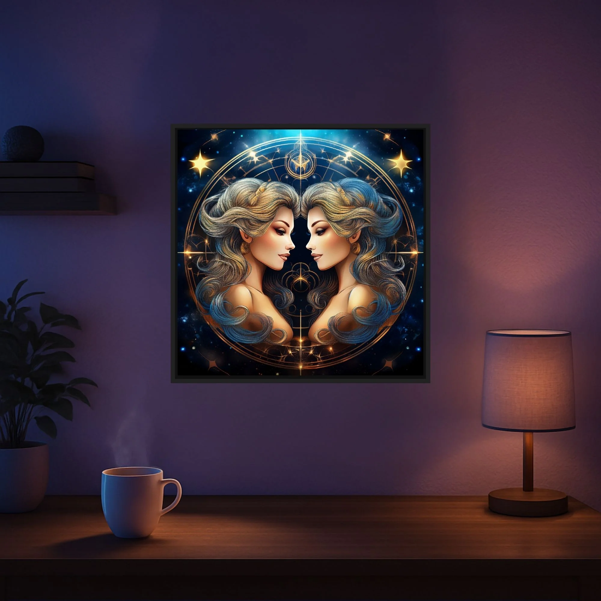 Diamond Painting - Sternzeichen Zwilling "Limited Edition" - Image 5