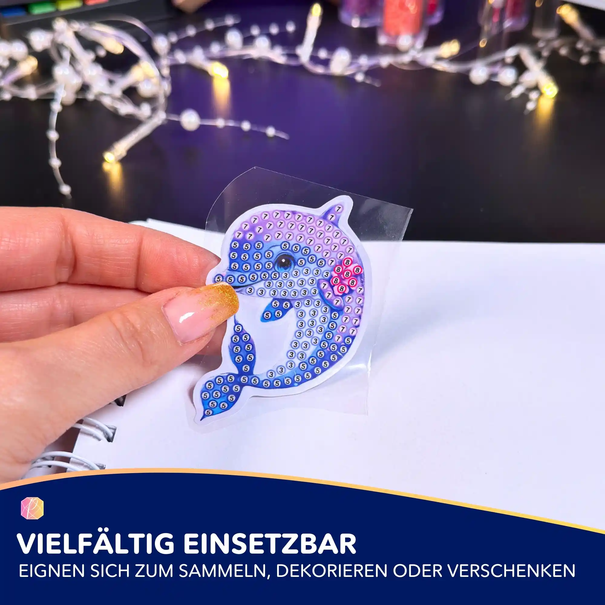 Diamond Painting Sticker - Süße Tierchen - Image 6