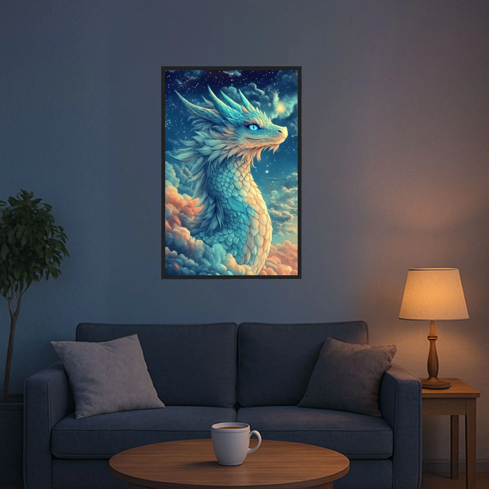Diamond Painting Susen Pfifferling Special - Himmelsdrache Saphira - Image 5