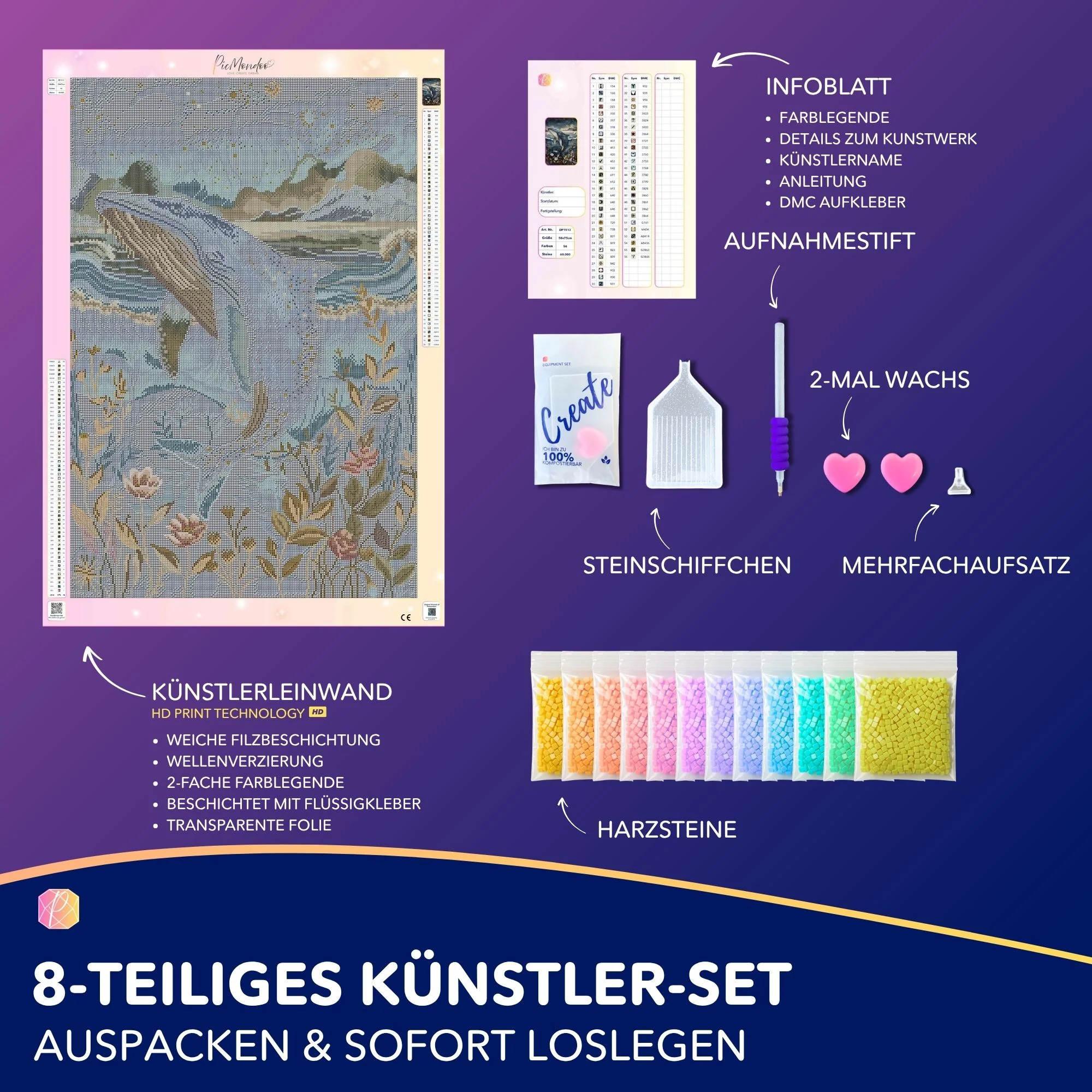 Diamond Painting Susen Pfifferling Special - Meeresträume - Image 3