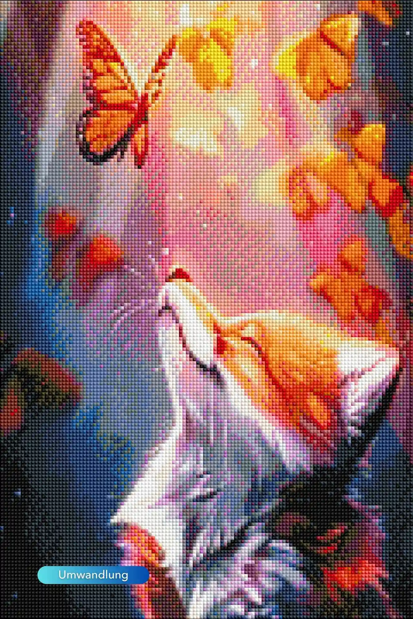 Diamond Painting - Süßer Fuchs im Laubwald - Image 2