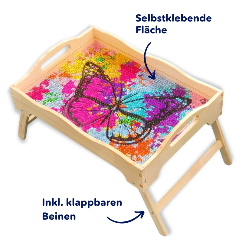 Diamond Painting - Serviertablett "Colors & Fantasy" - Image 2