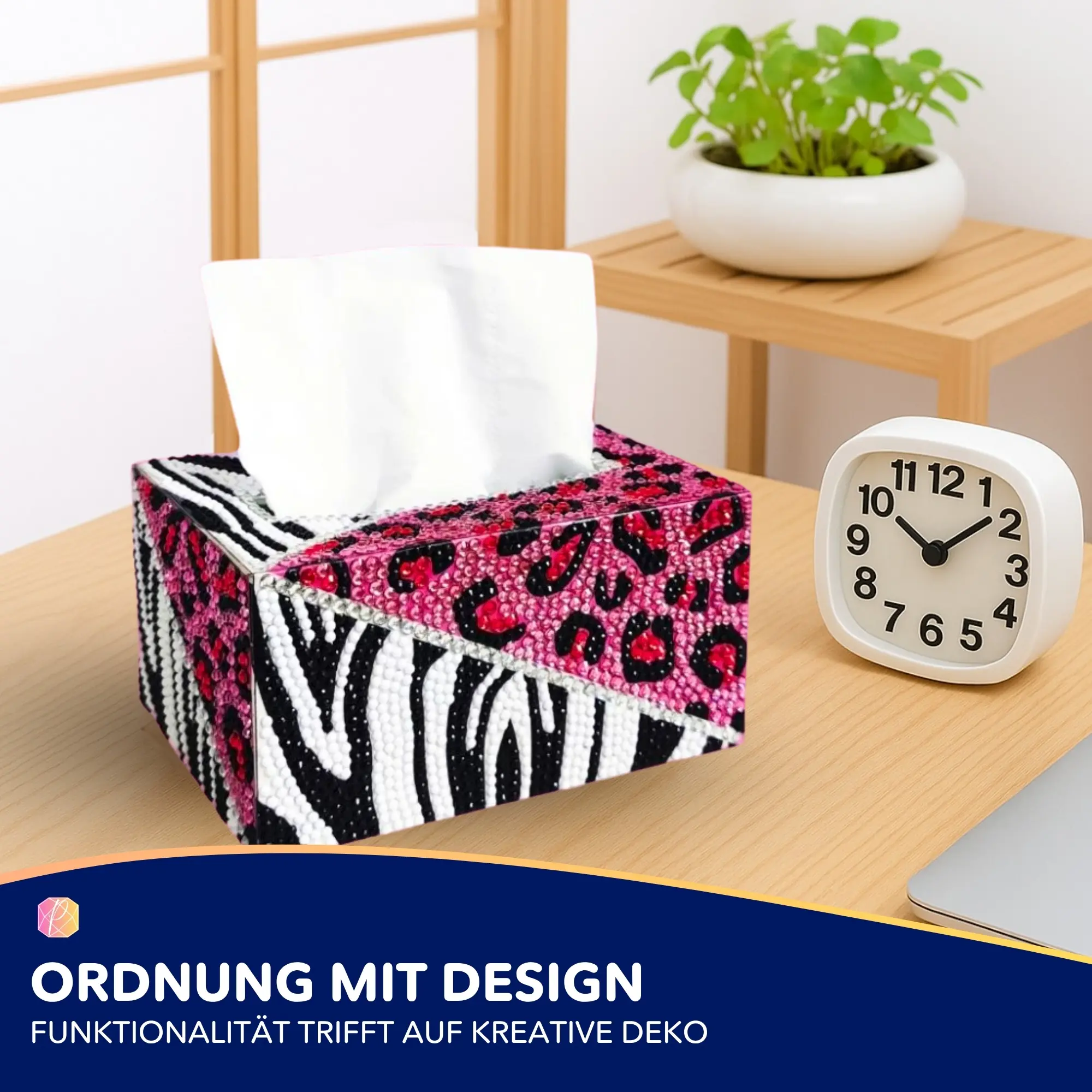 Diamond Painting - Tücherbox Tiermuster - Image 2