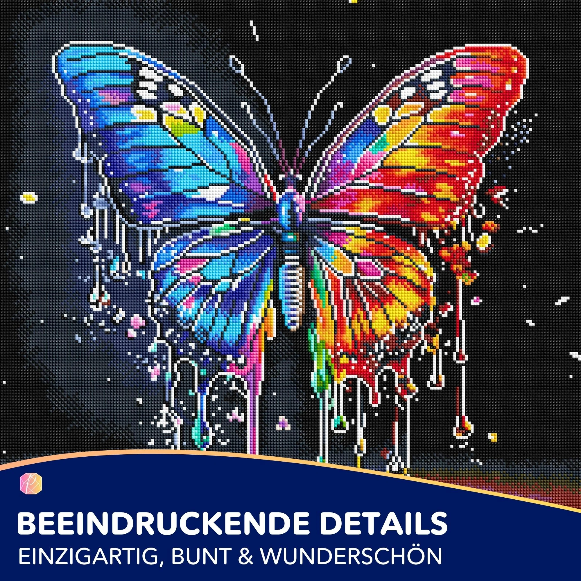 Diamond Painting - Waterdrop Butterfly - Image 2