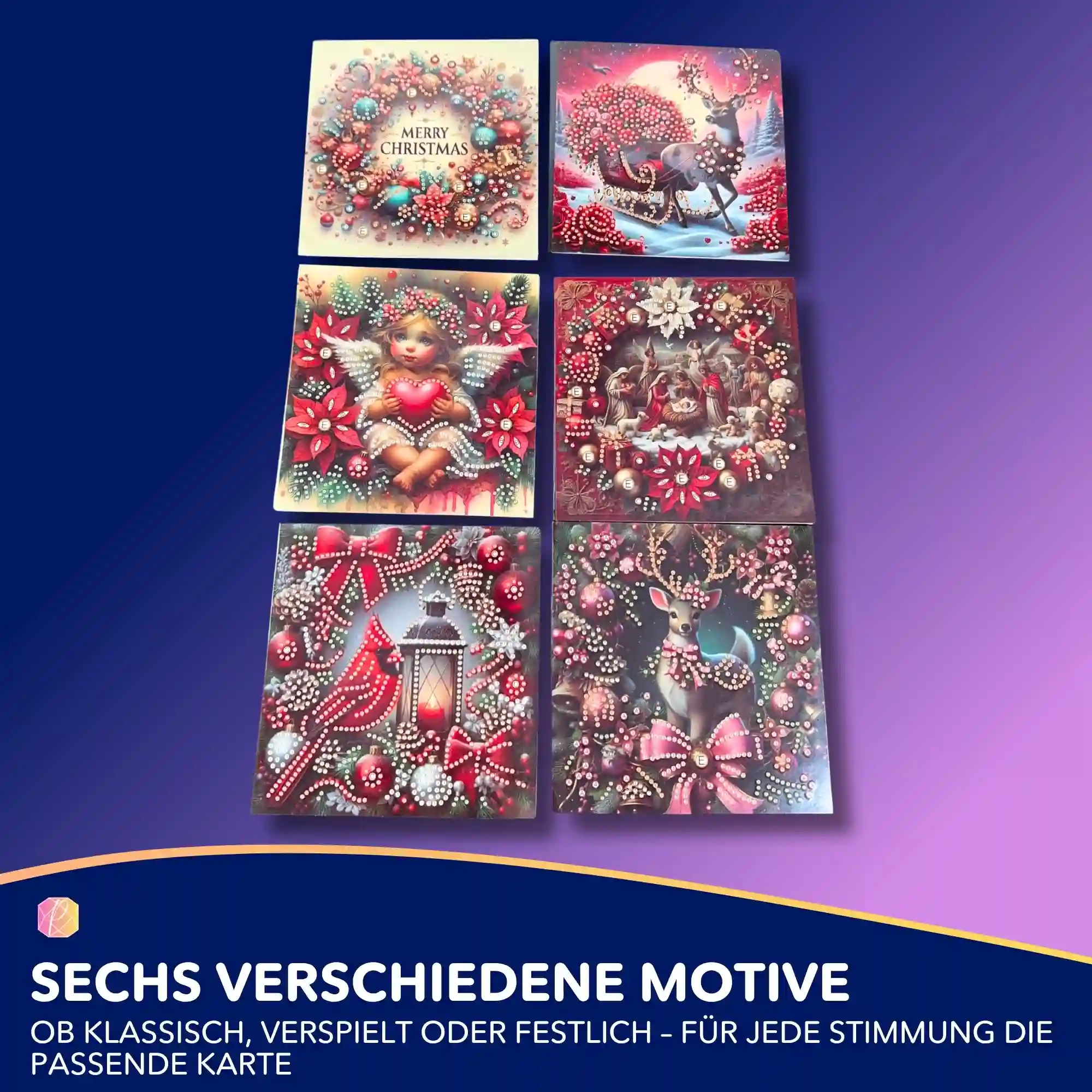 Diamond Painting Weihnachtskarten - Image 5