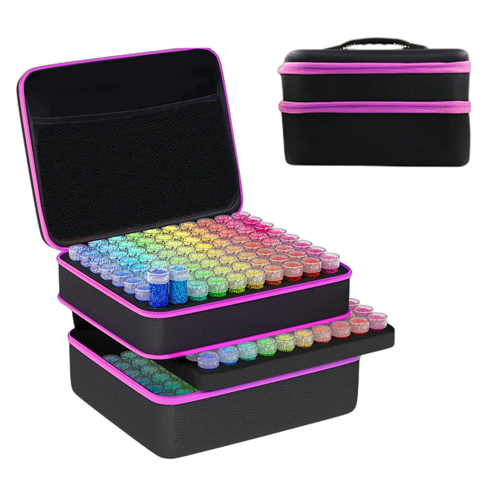Diamond Painting XXL Aufbewahrungs-Koffer | 240 Döschen - Image 4