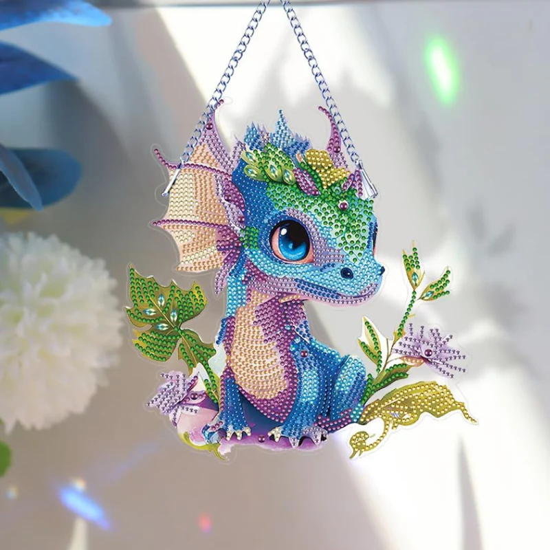 Diamond Painting XXL Aufhänger - Kleiner Drache - Image 2