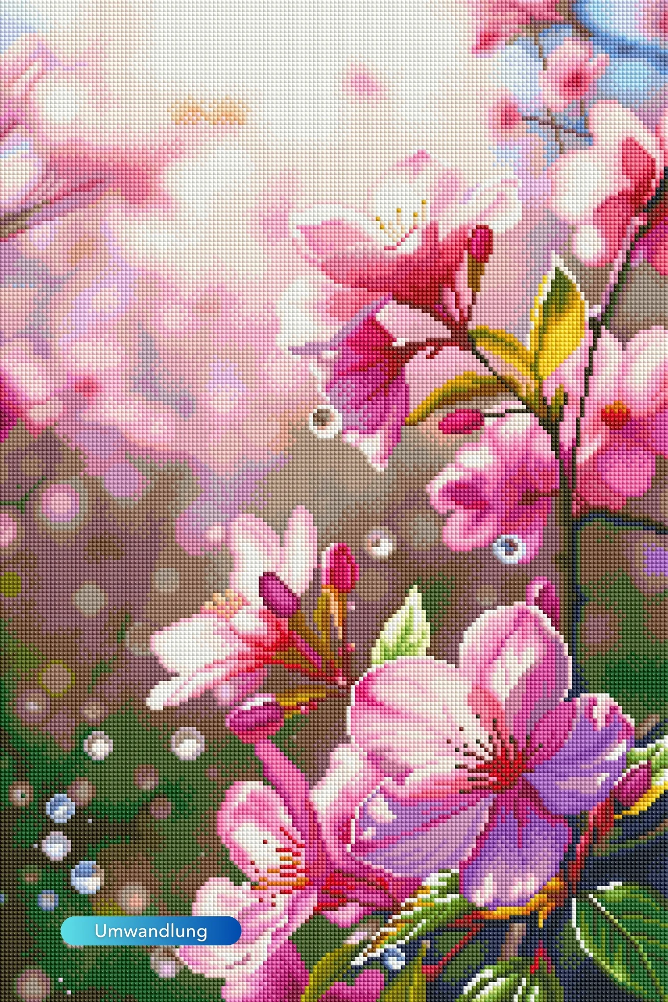 Diamond Painting - Zarte Kirschblüten - Image 2