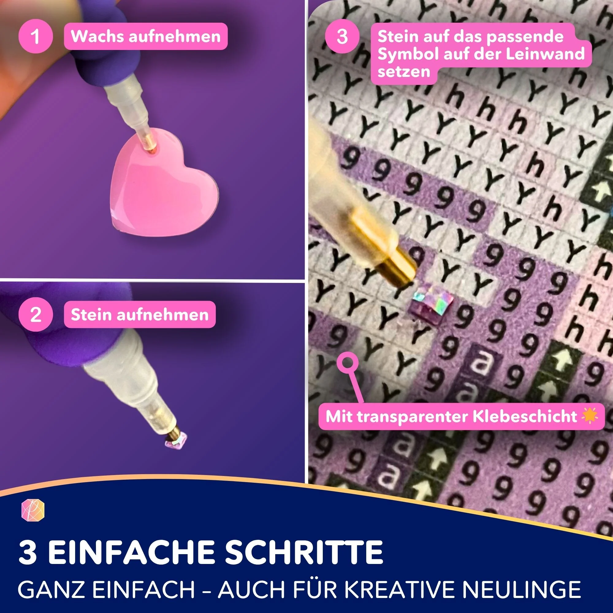 Diamond Painting - Zarte Kirschblüten - Image 6