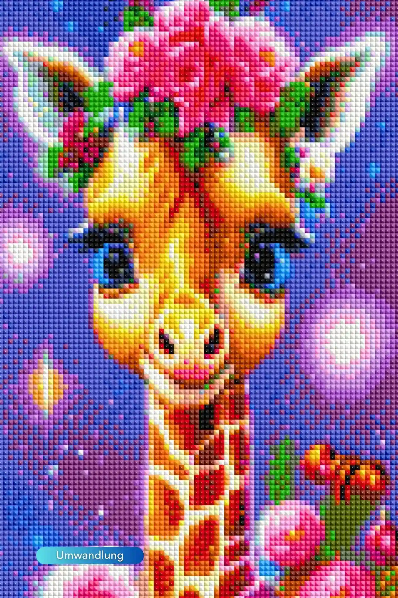 Diamond Painting - Zauberhaftes Giraffenbaby - Image 2