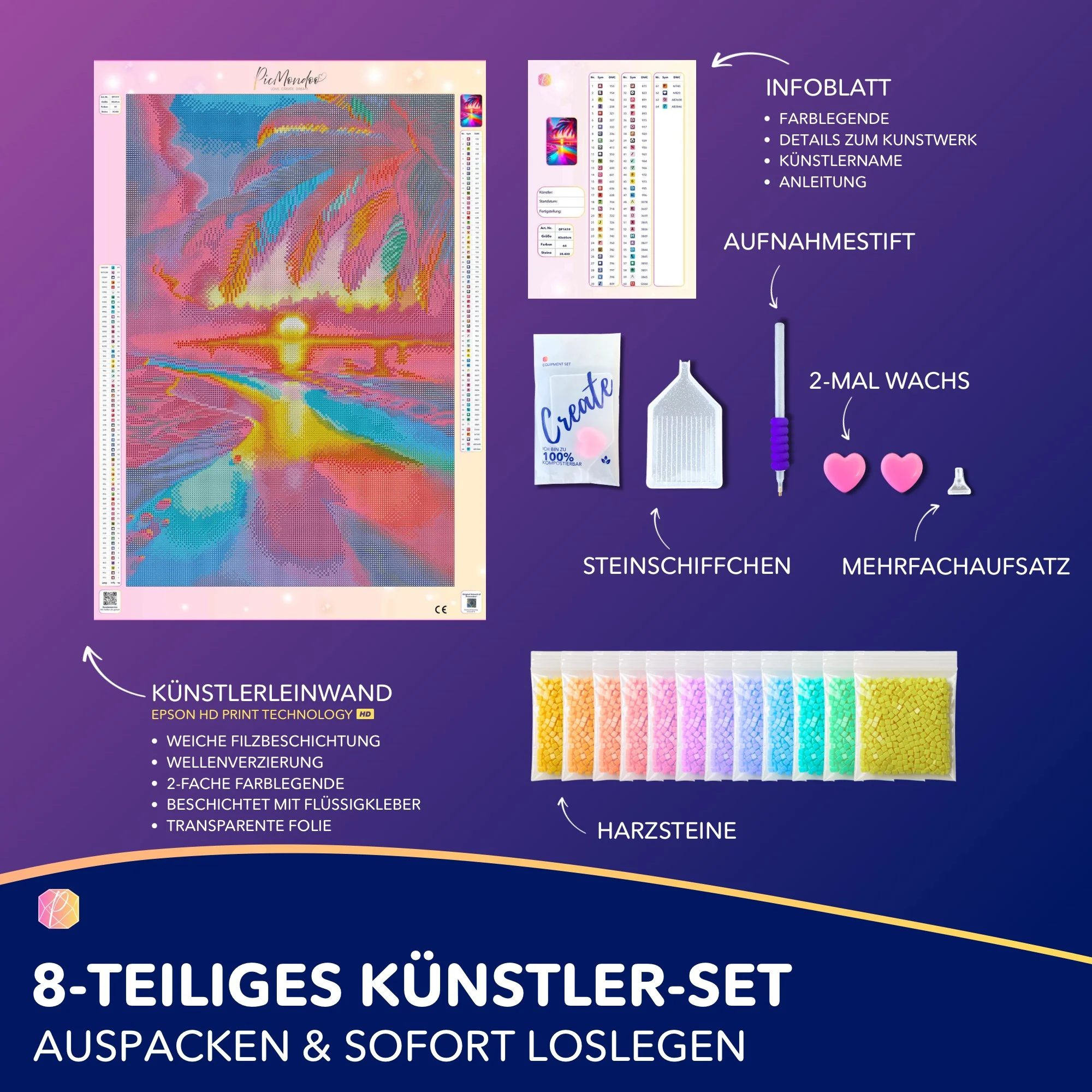 Diamond Painting - Zauberstrand - Image 4